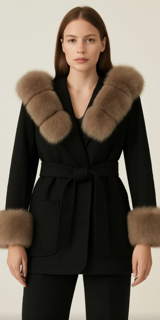 Winter women woolpack jacket